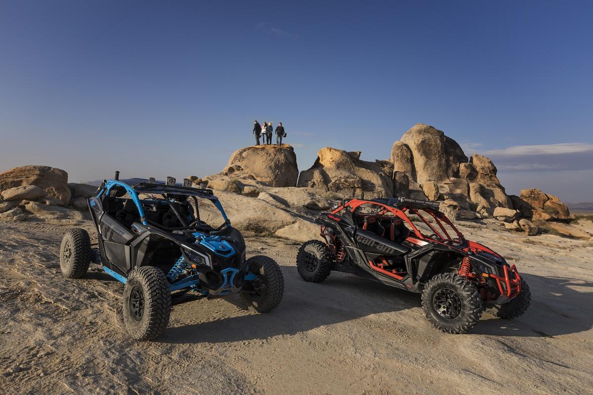 BRP lance 5 nouveaux véhicules basés sur sa plateforme Maverick X3