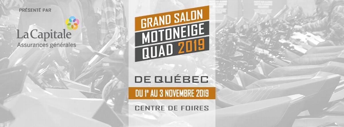 Venez nous visiter ce weekend lors du Grand Salon de la motoneige et du quad de Québec