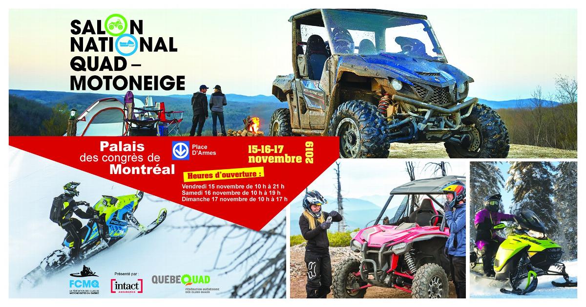 Salon National Quad-Motoneige 2019