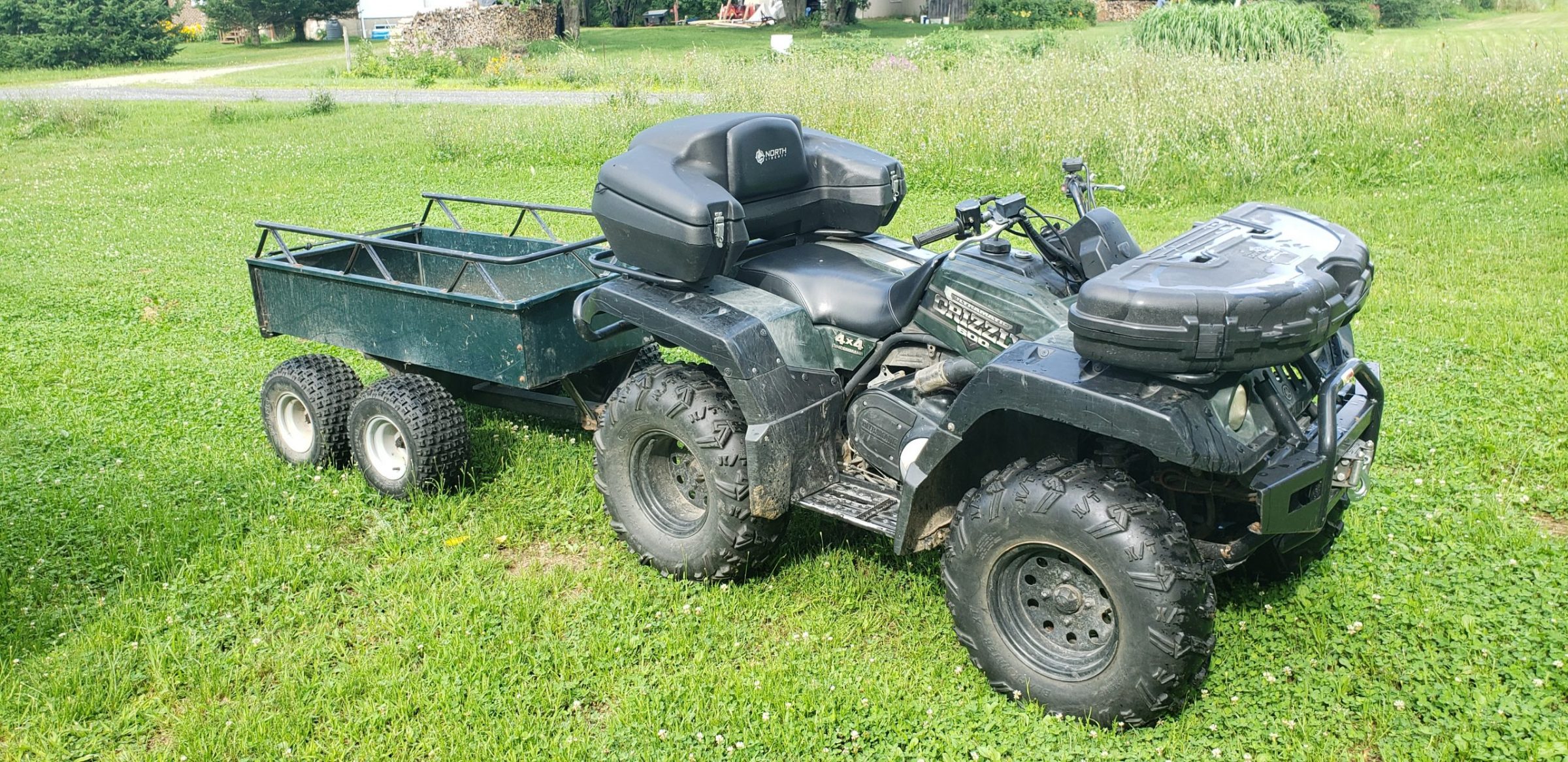 Mon Yamaha Grizzly 600 : Vieux, mais encore solide