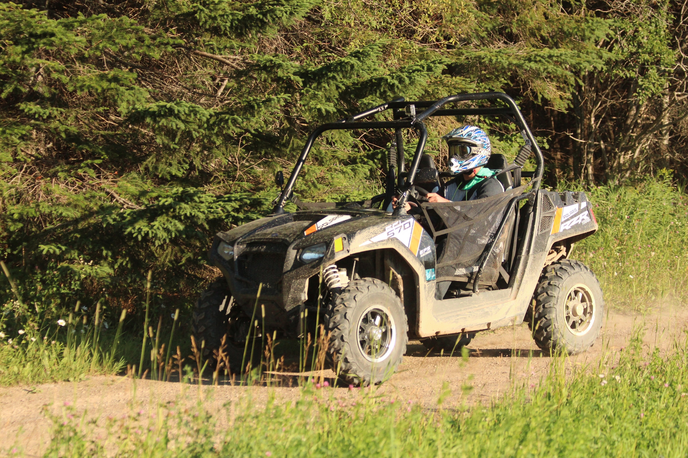 Polaris RZR 570 – Premières impressions de Mathieu