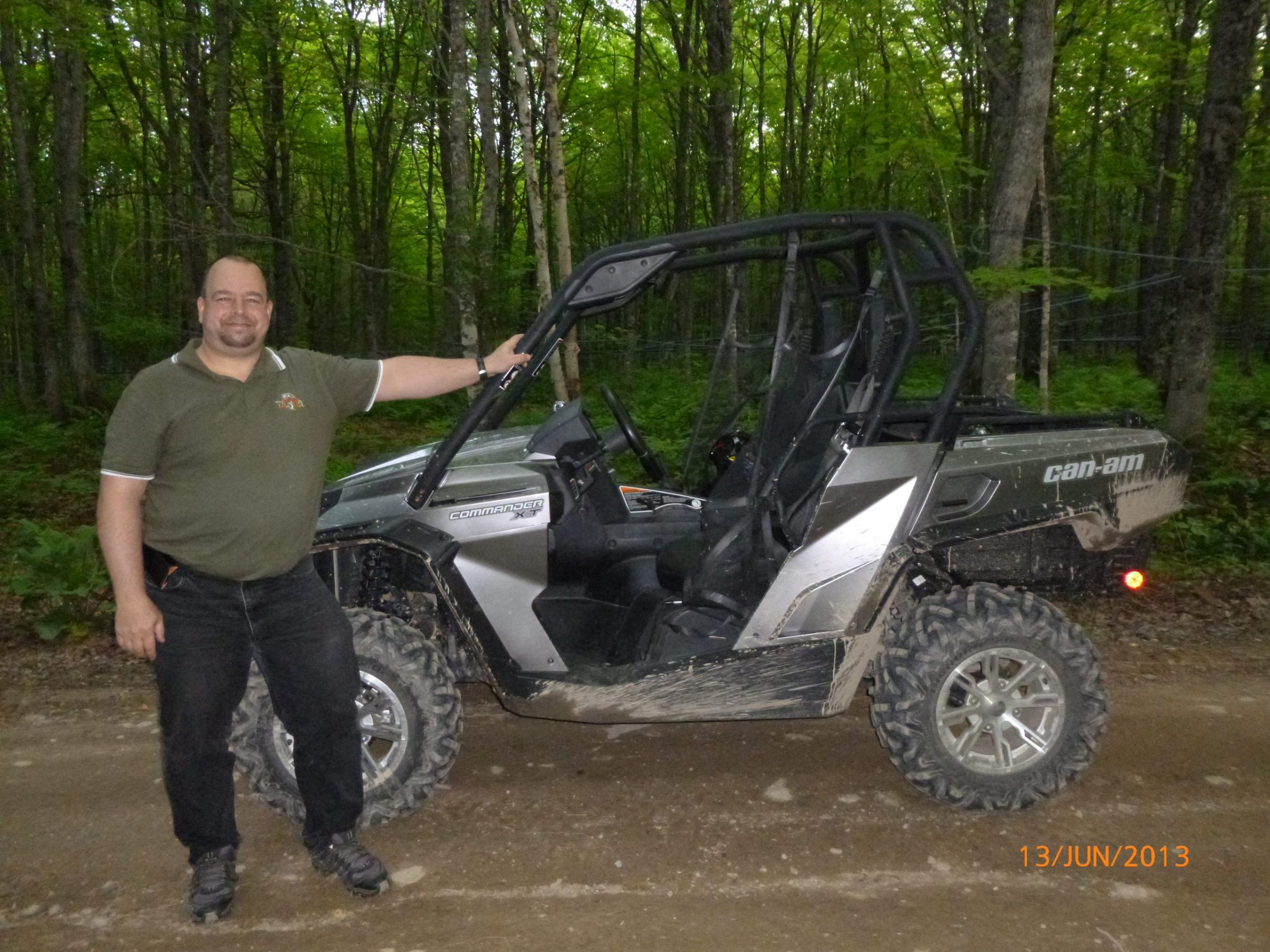 Essais du Can-Am Commander XT 1000 2013