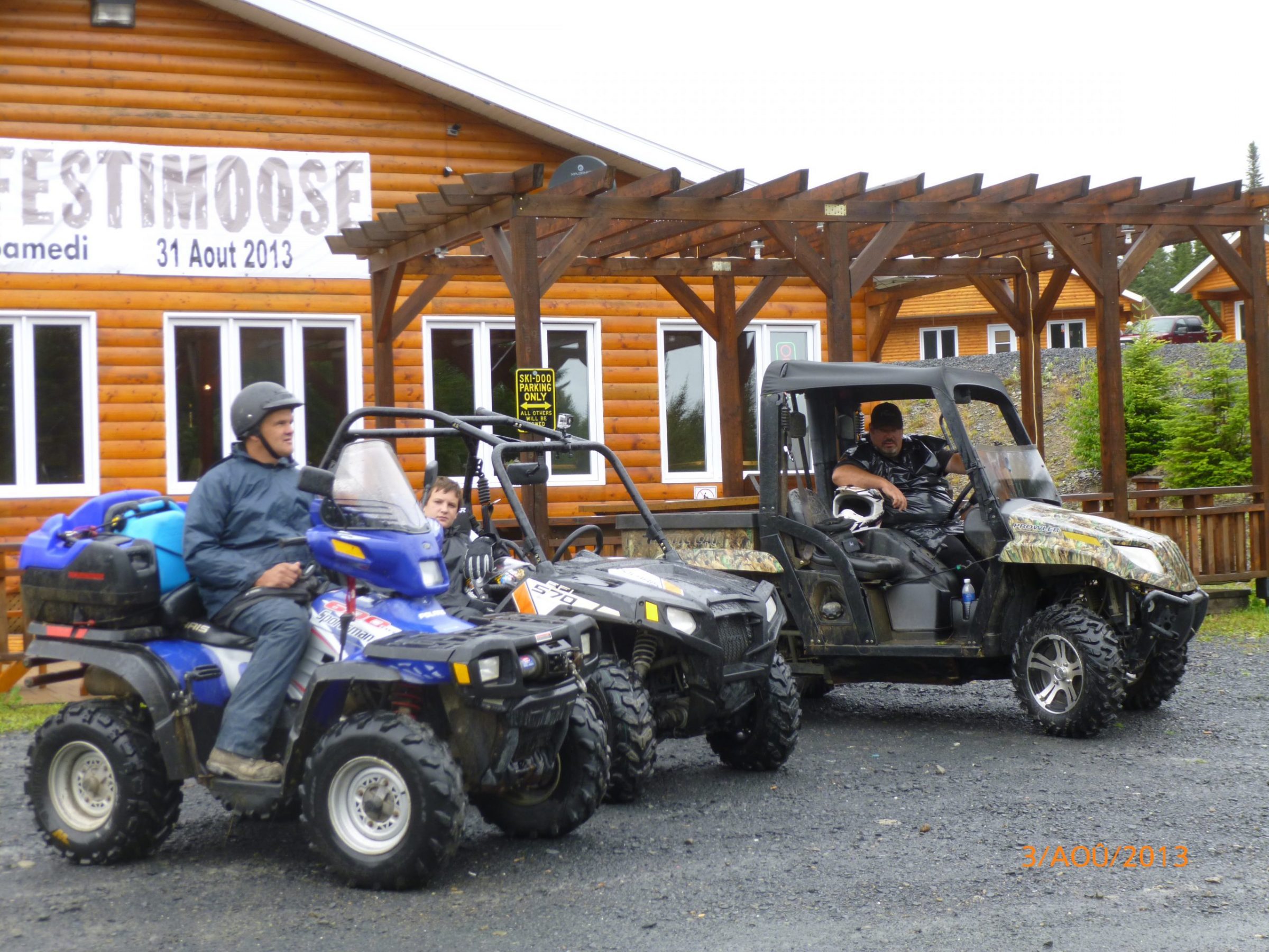 Randonnée de quad au Nouveau-Brunswick