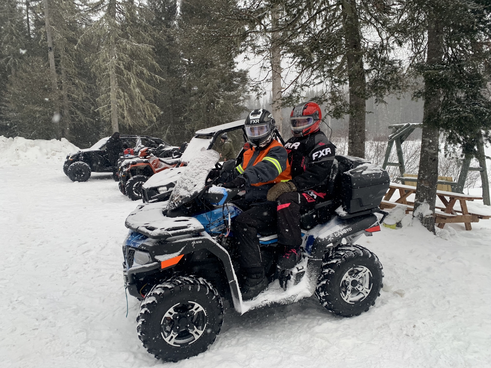 Essai hivernal du CFMOTO CForce 600 EPS Touring 2021