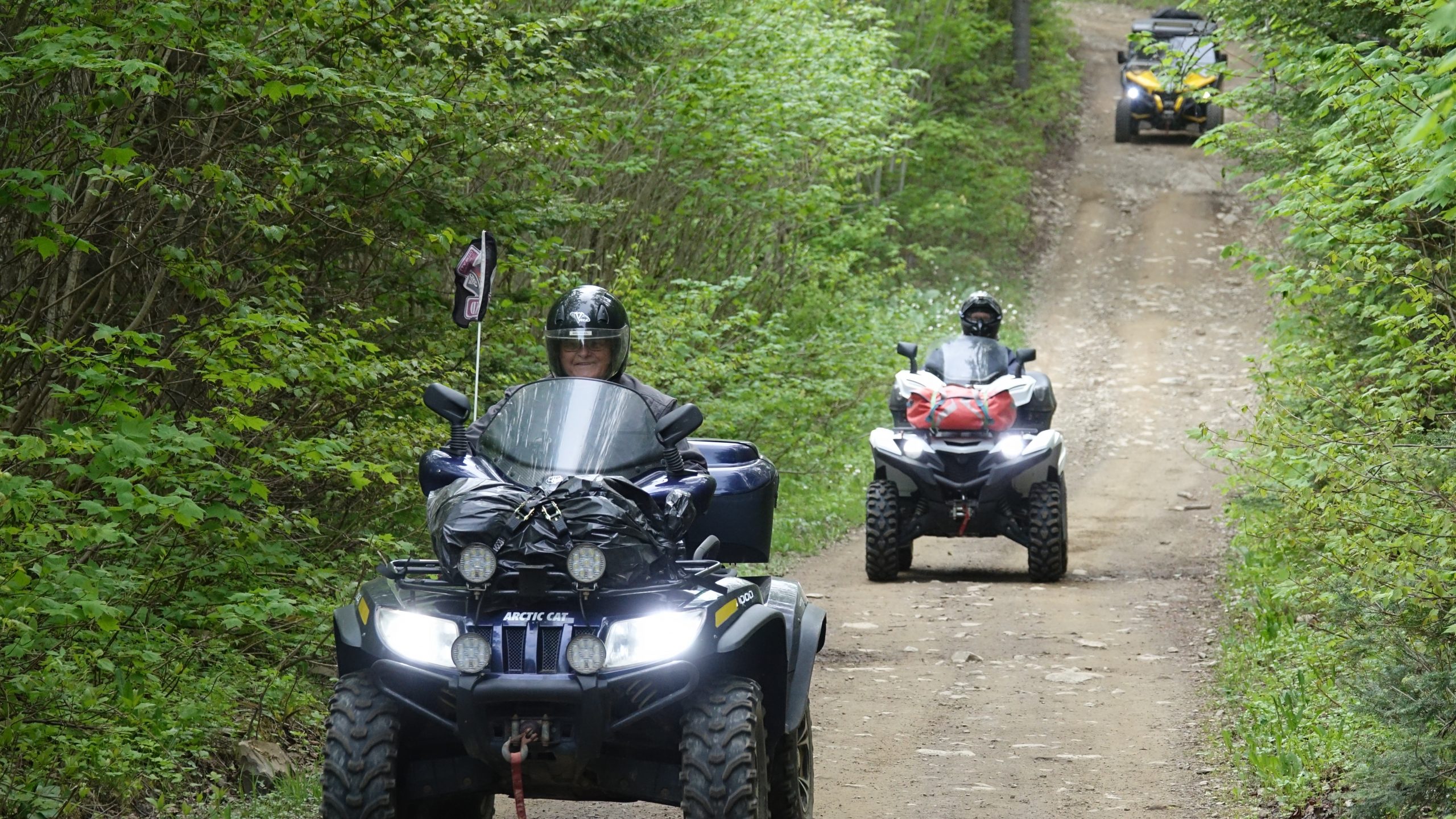 Beau projet de développement des sentiers de quad dans la MRC des Etchemins