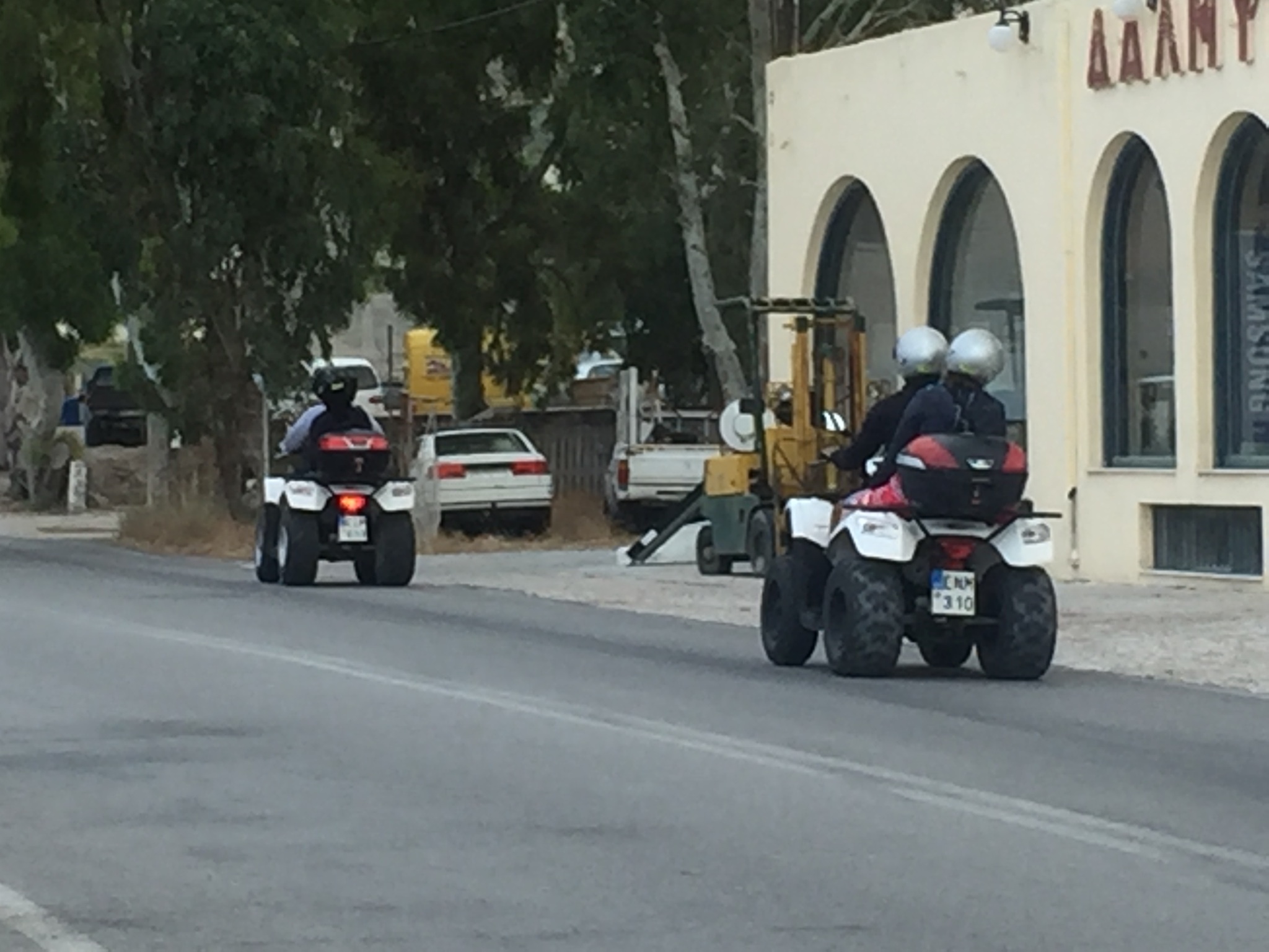 Une aventure en quad en Grèce