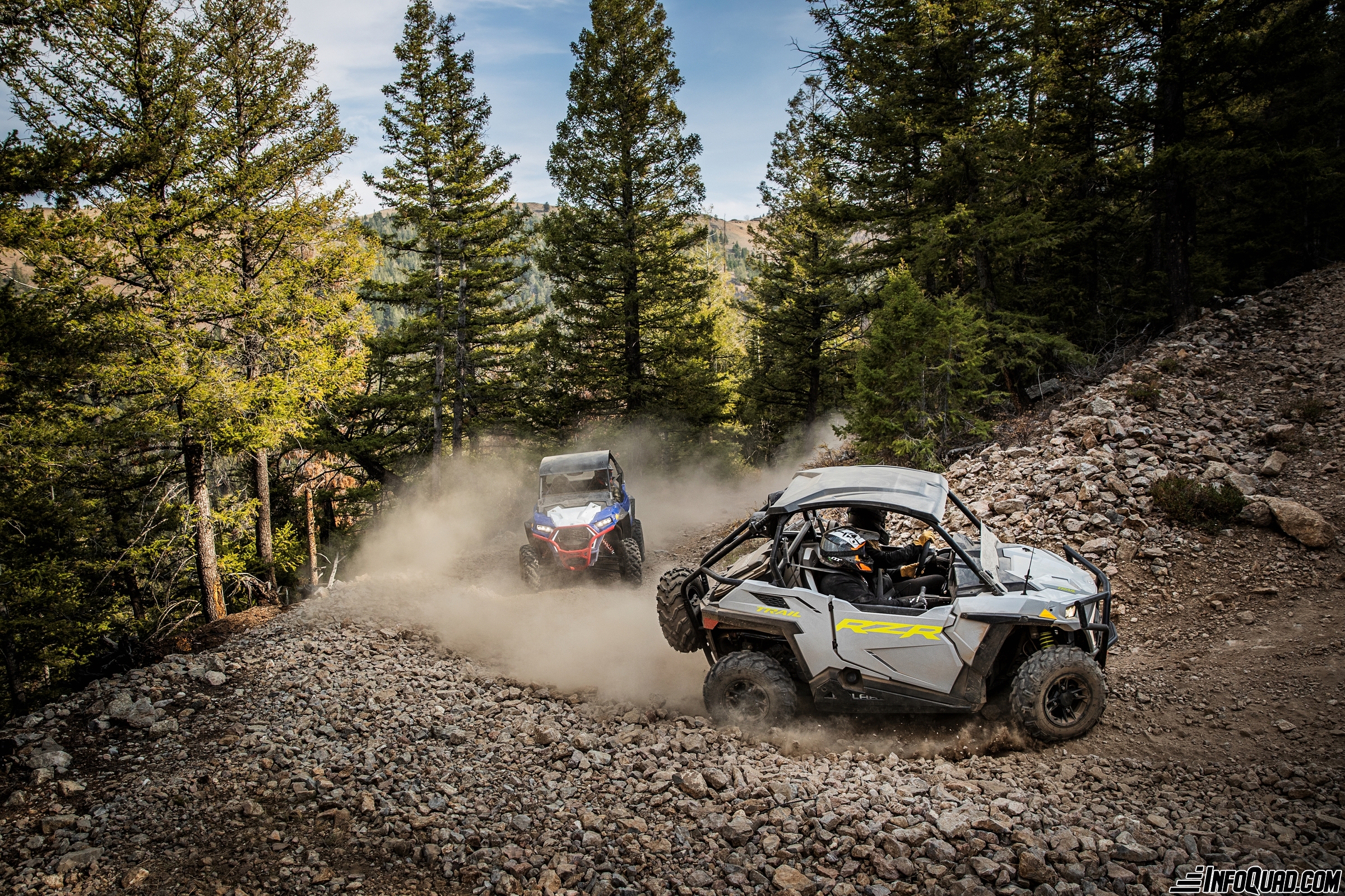 For 2021, the RZR Trail has been redesigned