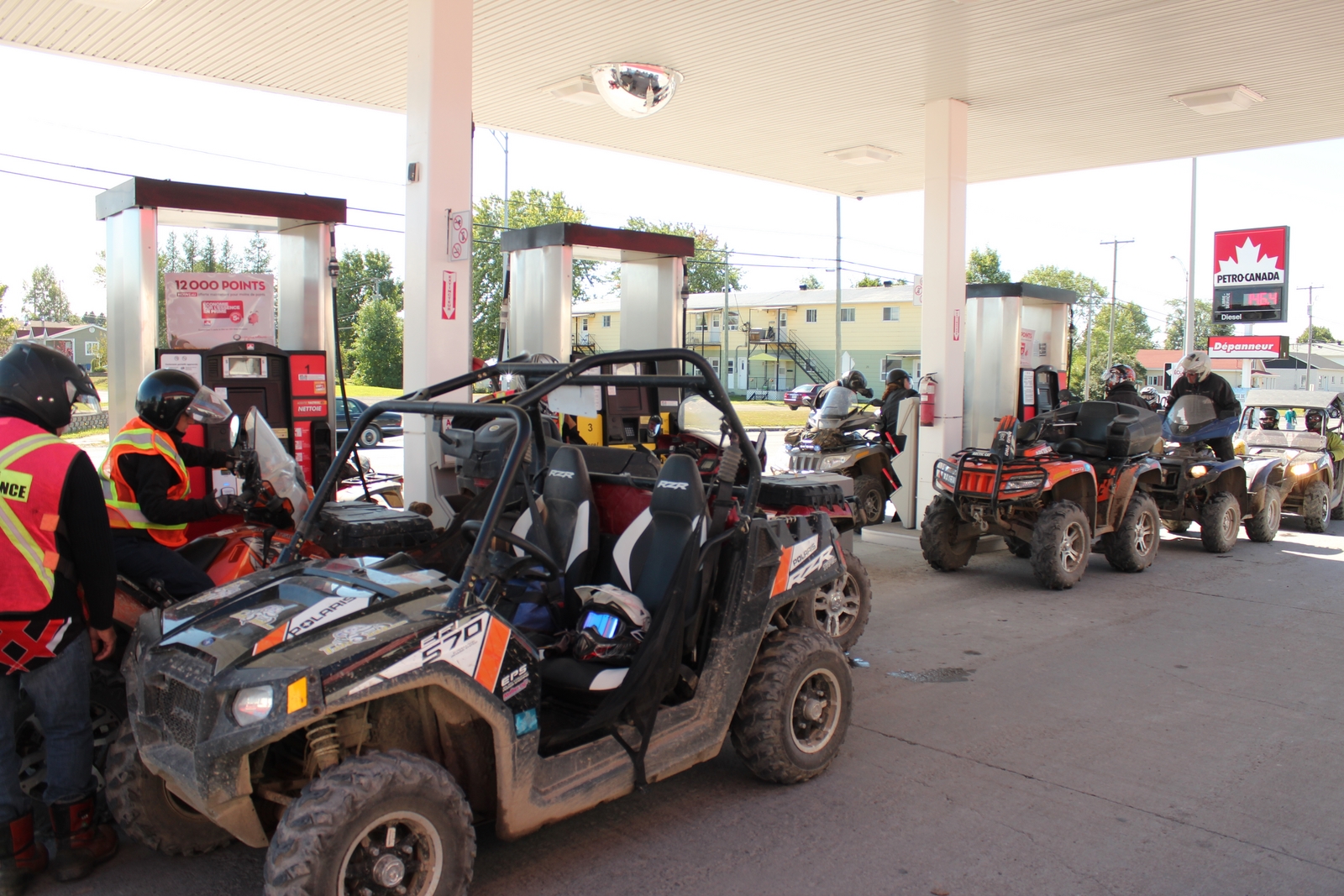 Le prix de l’essence et la pratique du quad