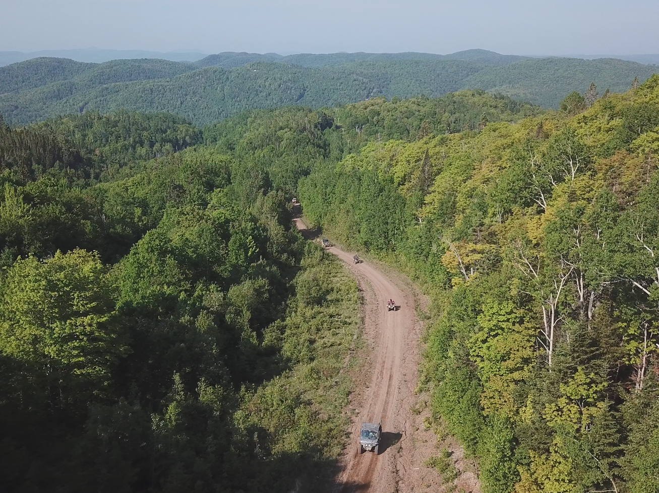 Tour de la Gaspésie en quad 2023 — Jour 2