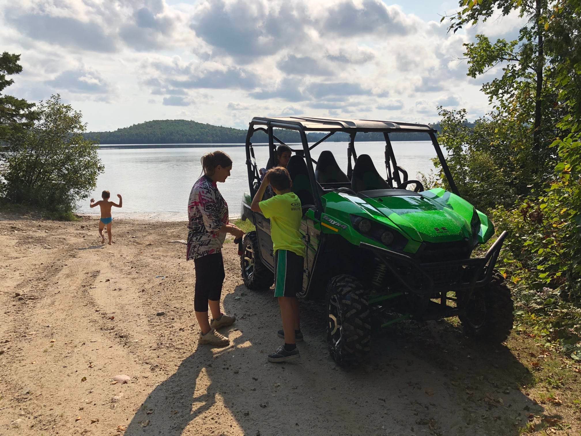 Le quad au gré des saisons