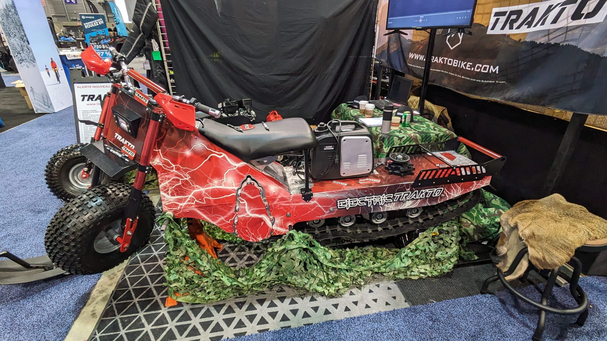 The Trakto: A Highly Versatile All-Terrain Vehicle
