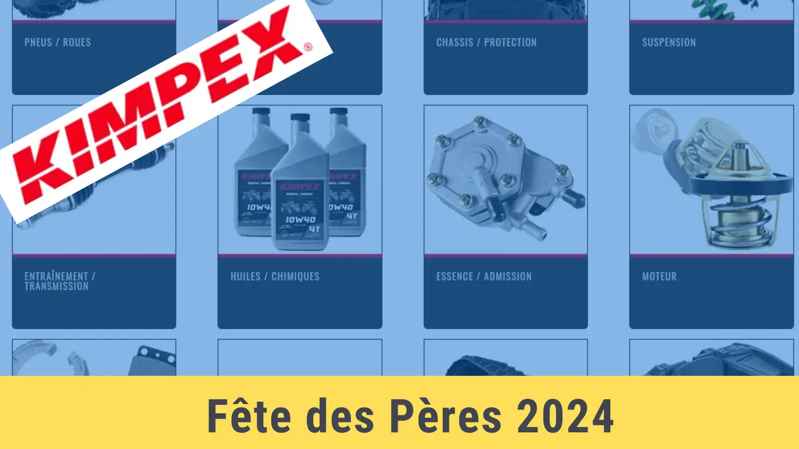 Suggestions de cadeaux pour la fête des Pères avec Kimpex