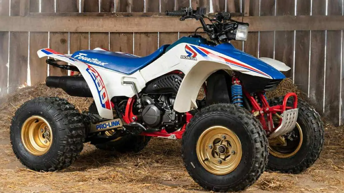 Honda TRX 250R : VTT sportif légendaire