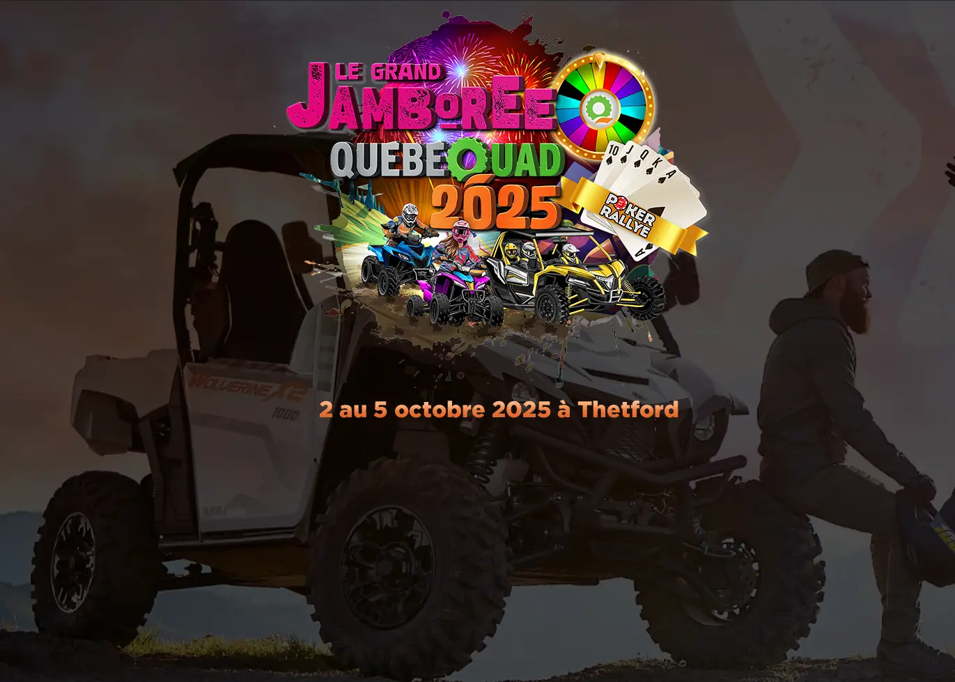 InfoQuad.com présent au Grand Jamboree QuébéQuad 2025 à Thetford Mines